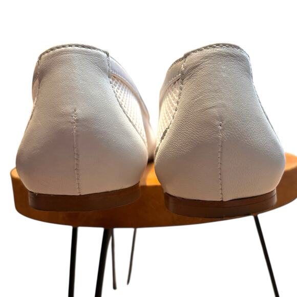 M. Gemi The Contessa Women’s Mesh Ballet Flat Shoe Size 40 IT (US 9-9.5) White - Picture 5 of 10